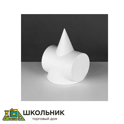 Сечение цилиндра в конусе