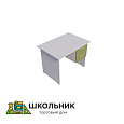 Стол письменный с навесной тумбой (дуб Сонома)