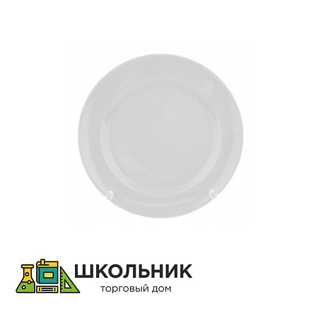 Тарелка мелкая, фарфор