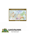 Учебная карта «Тектоническое строение территории России» 100х140