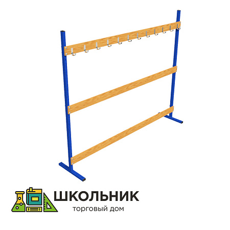 Стеллаж для лыж на 12 пар