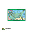 Учебная карта «Российская империя в конце XIX - начале ХХ вв.» (100*140)